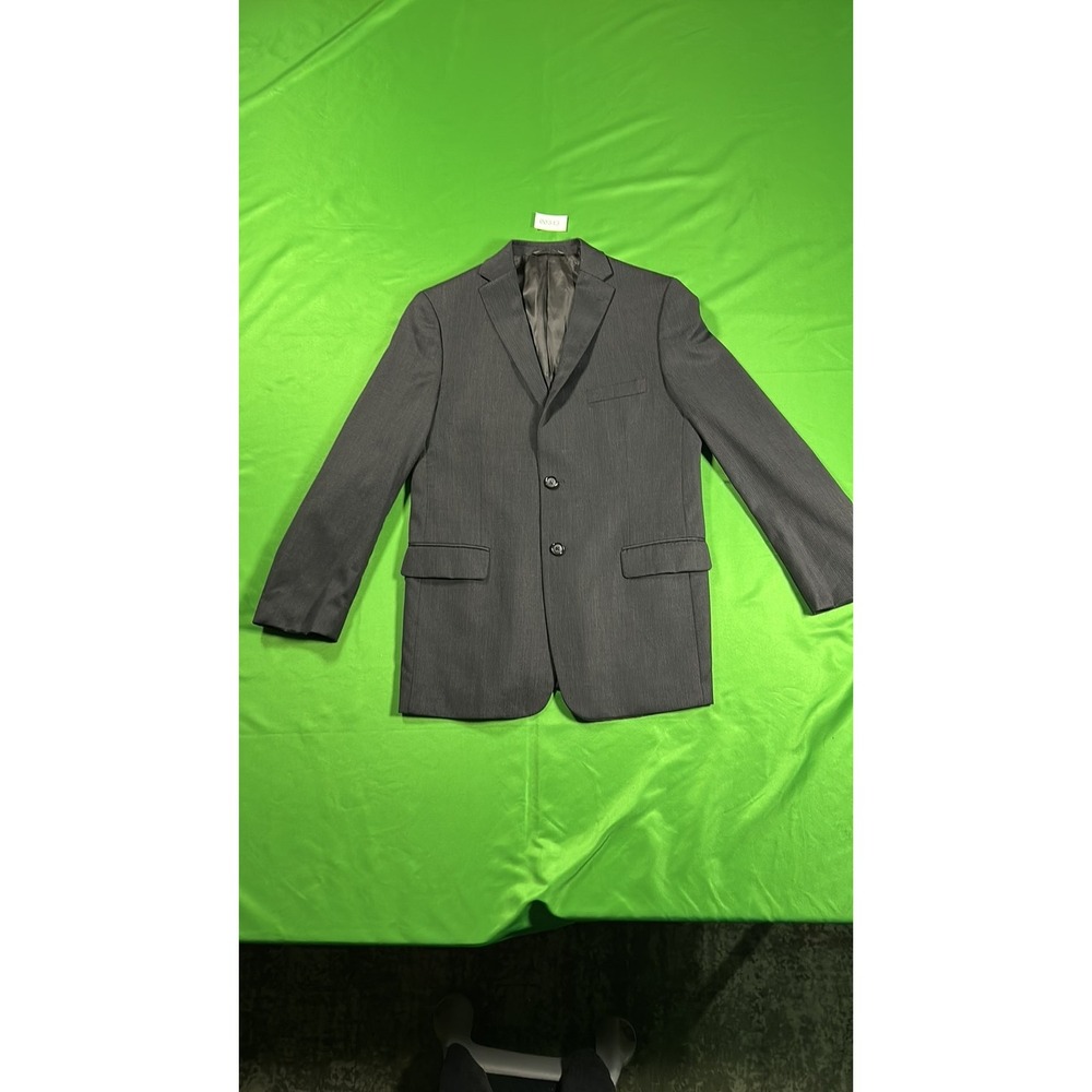 Michael Kors Mens Charcoal Grey Pin-Stripe Blazer Jacket 40 Regular